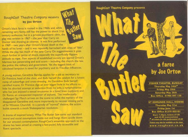 Artwork for What The Butler Saw